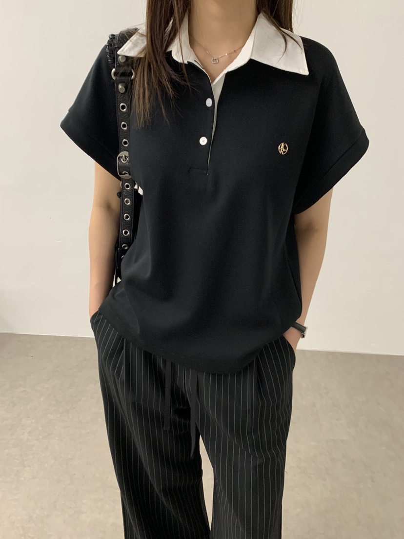 J CRANE-A東大門實拍女士新款推薦熱賣人氣真品職業時尚T恤J CRANET恤圖色3