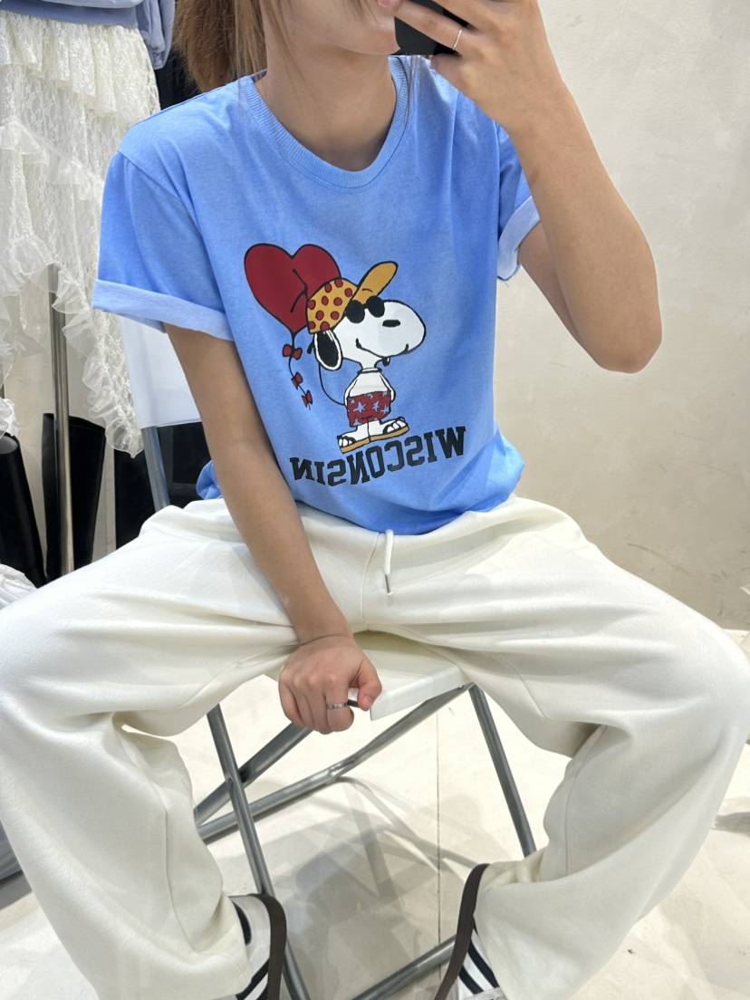 MILLIMETER東大門直郵女裝新品真品25春夏推薦熱賣T恤史努比MILLIMETERT恤