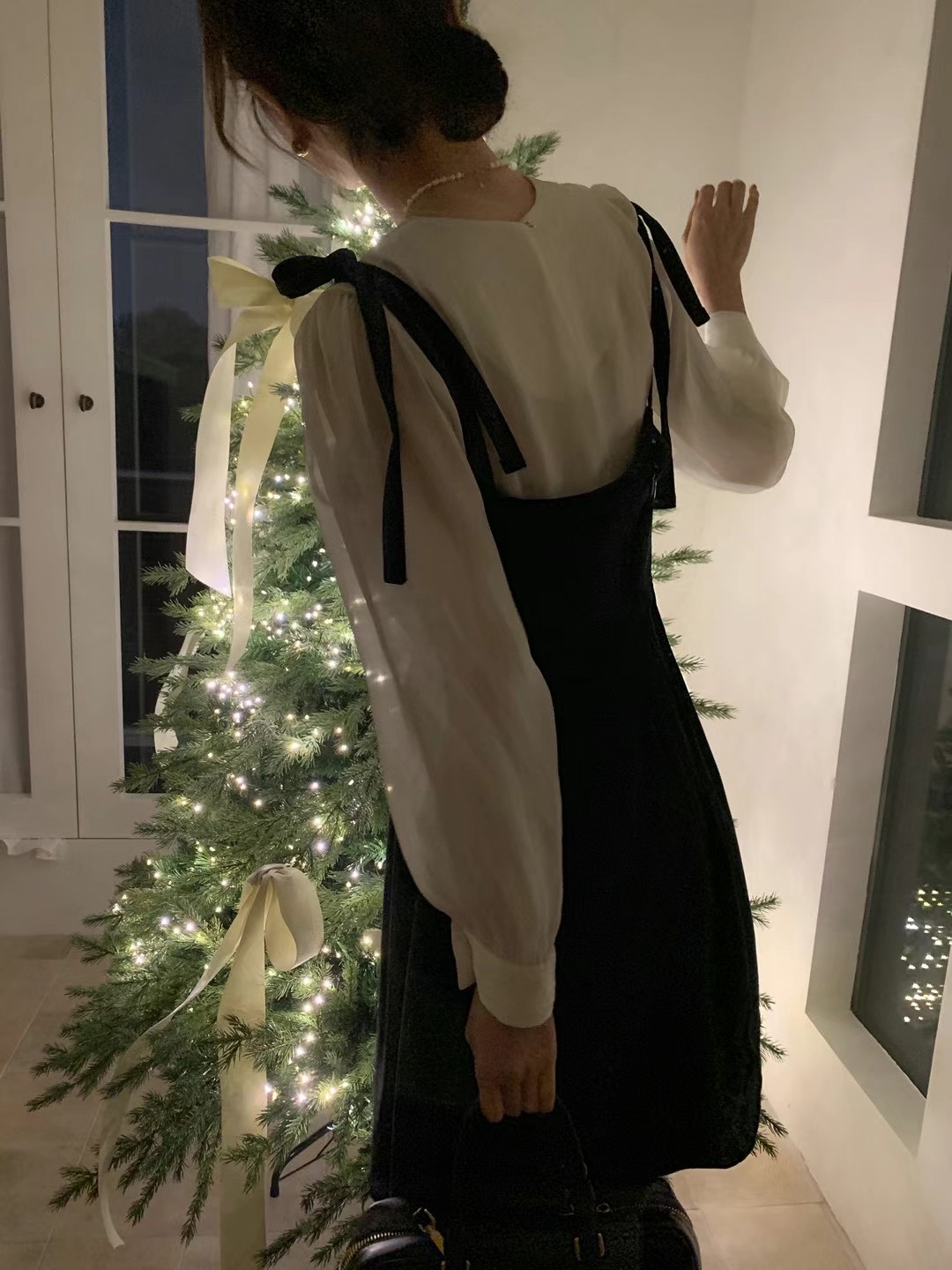 OUIR東大門實拍女士新款真品25春夏熱賣時尚推薦職業連衣裙OUIR連衣裙
