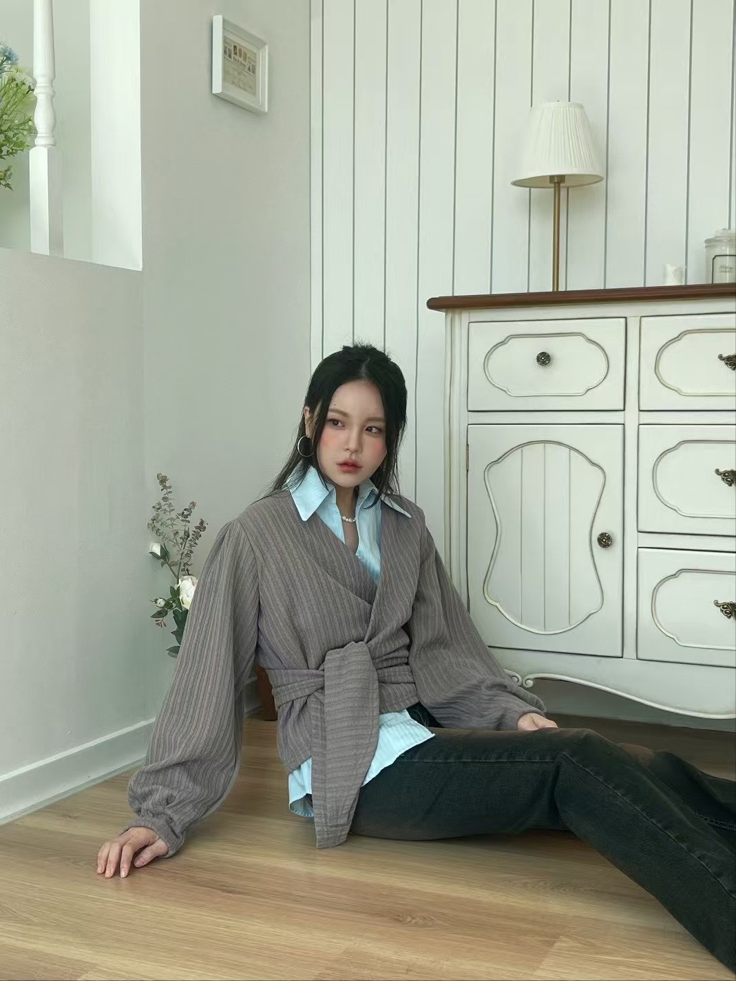GISELE東大門直郵女士新品人氣25春夏推薦熱賣休閑襯衫蕾絲衫GISELE襯衫/蕾絲衫