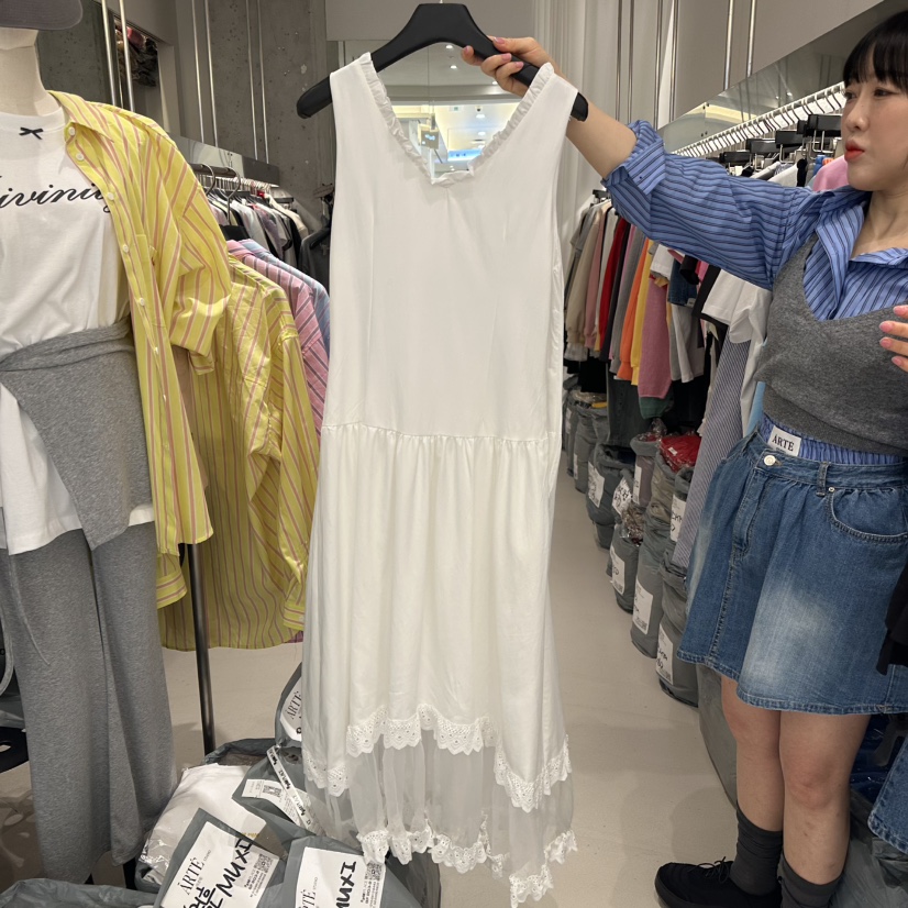 ARTE STUDIO韓國直郵㊣東大門實拍女裝新款25春夏休閑連衣裙ARTE STUDIO連衣裙