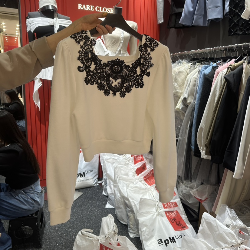 RARE CLOSET韓國直郵㊣東大門實拍女裝新品25春夏職業衛衣RARE CLOSET衛衣圖色3