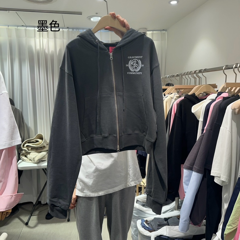 THE LOT韓國㊣直郵東大門代購女裝新款25春夏熱賣職業衛衣THE LOT/ LOT衛衣圖色2