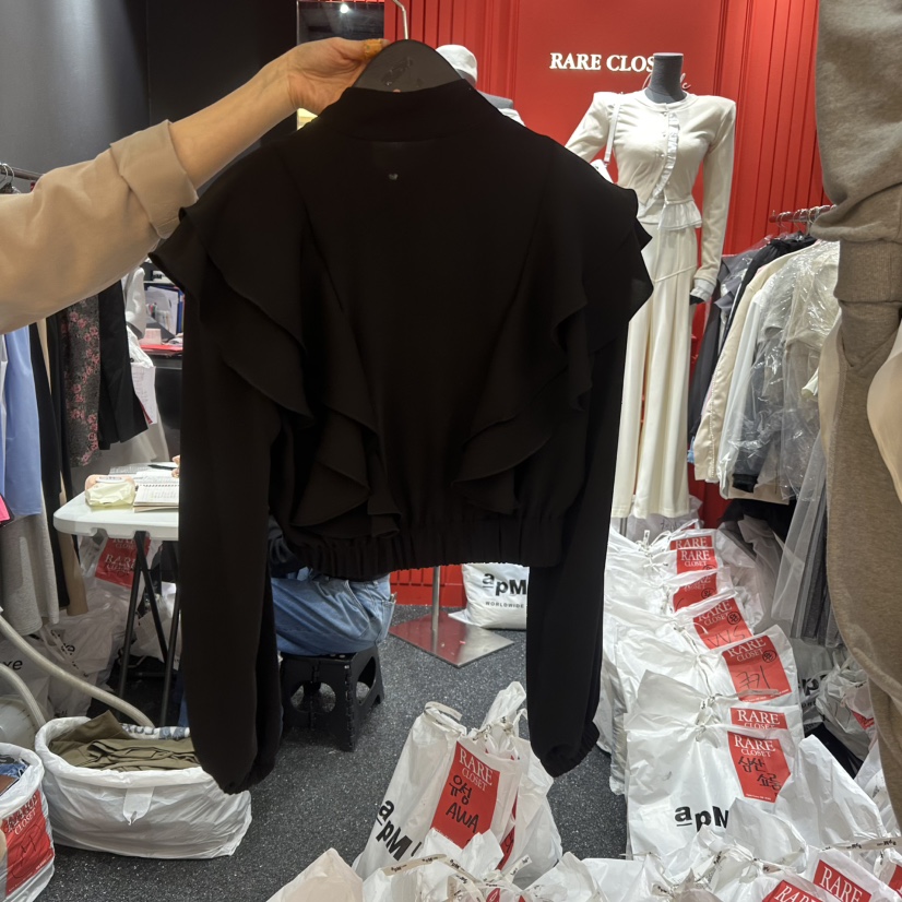 RARE CLOSET韓國直郵㊣女裝新款職業人氣25春夏時尚夾克拉鏈RARE CLOSET夾克
