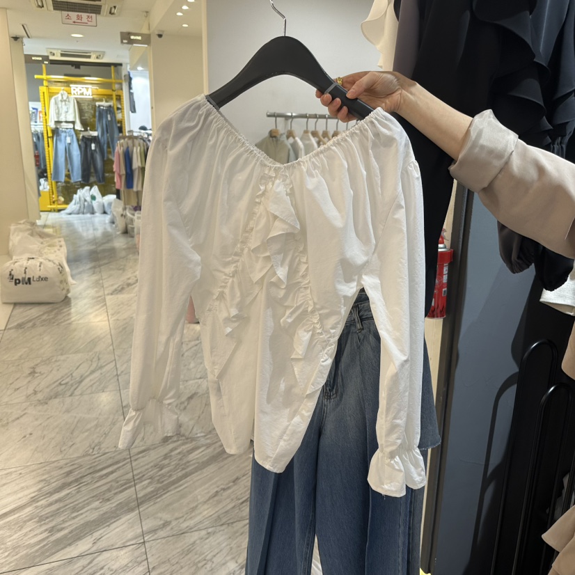 RARE CLOSET直郵韓國代購㊣女裝新品職業人氣熱賣襯衫蕾絲衫RARE CLOSET襯衫/蕾絲衫