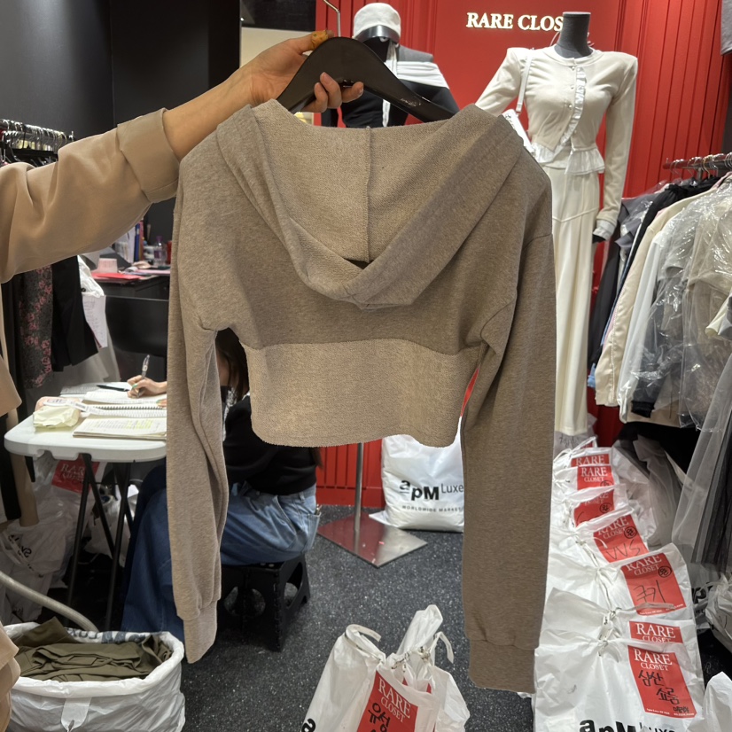 RARE CLOSET韓國直郵㊣東大門實拍女裝新品25春夏休閑衛衣RARE CLOSET衛衣