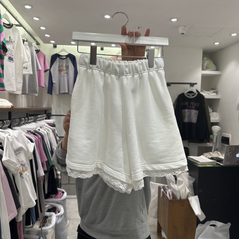 EVE直郵韓國代購㊣女裝新品休閑熱賣時尚推薦25春夏職業短褲EVE短褲圖色4