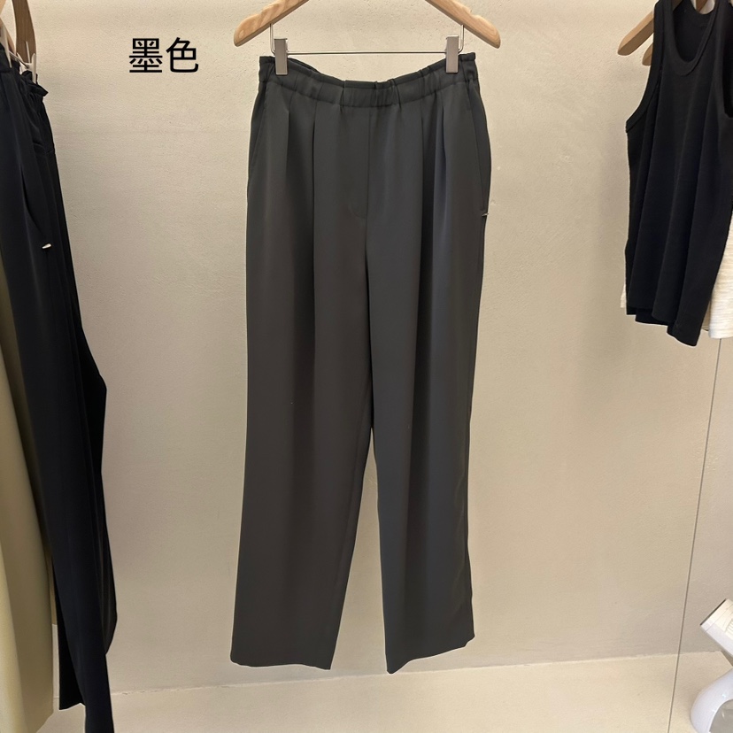 EGG東大門實拍女士新款真品熱賣人氣休閑25春夏推薦時尚休閑褲EGG-訂貨周期長休閑褲圖色3