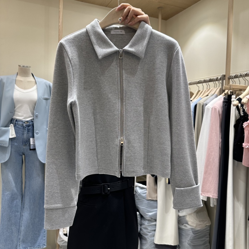 VINTAGE VIBE東大門代購女士新品熱賣25春夏職業休閑推薦夾克VINTAGE VIBE夾克圖色2