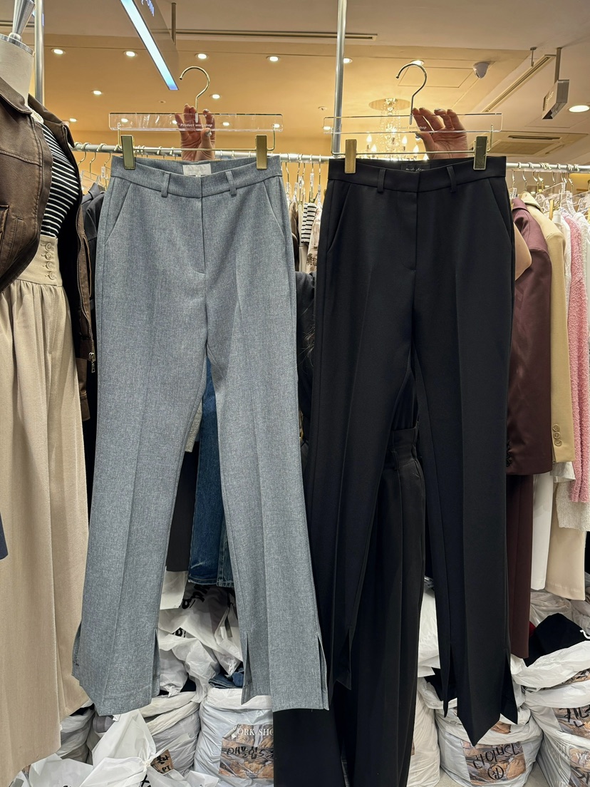 WORK SHOP東大門實拍女士新品推薦真品人氣時尚25春夏休閑褲Work_shop休閑褲