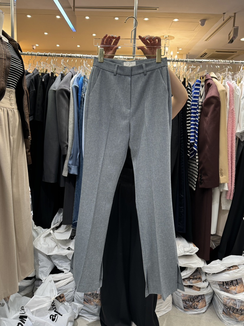 WORK SHOP東大門實拍女士新品推薦真品人氣時尚25春夏休閑褲Work_shop休閑褲圖色1