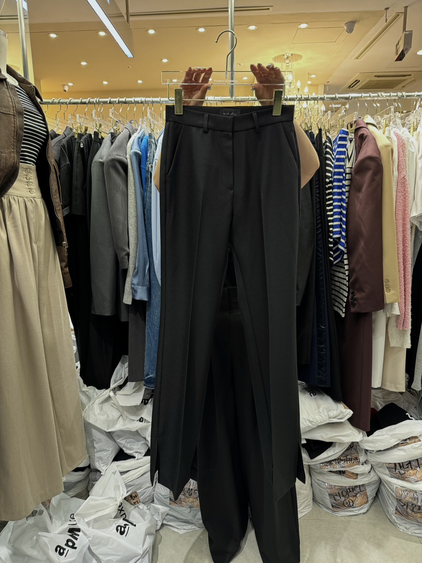 WORK SHOP東大門實拍女士新品推薦真品人氣時尚25春夏休閑褲Work_shop休閑褲圖色2