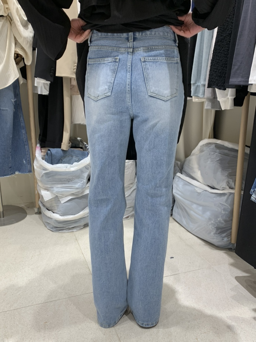 VINTAGE VIBE東大門實拍女裝新款時尚職業25春夏休閑牛仔褲VINTAGE VIBE牛仔褲