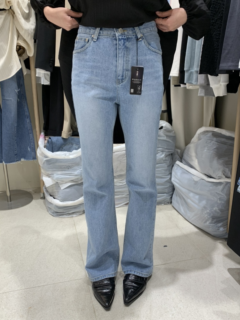 VINTAGE VIBE東大門實拍女裝新款時尚職業25春夏休閑牛仔褲VINTAGE VIBE牛仔褲圖色1