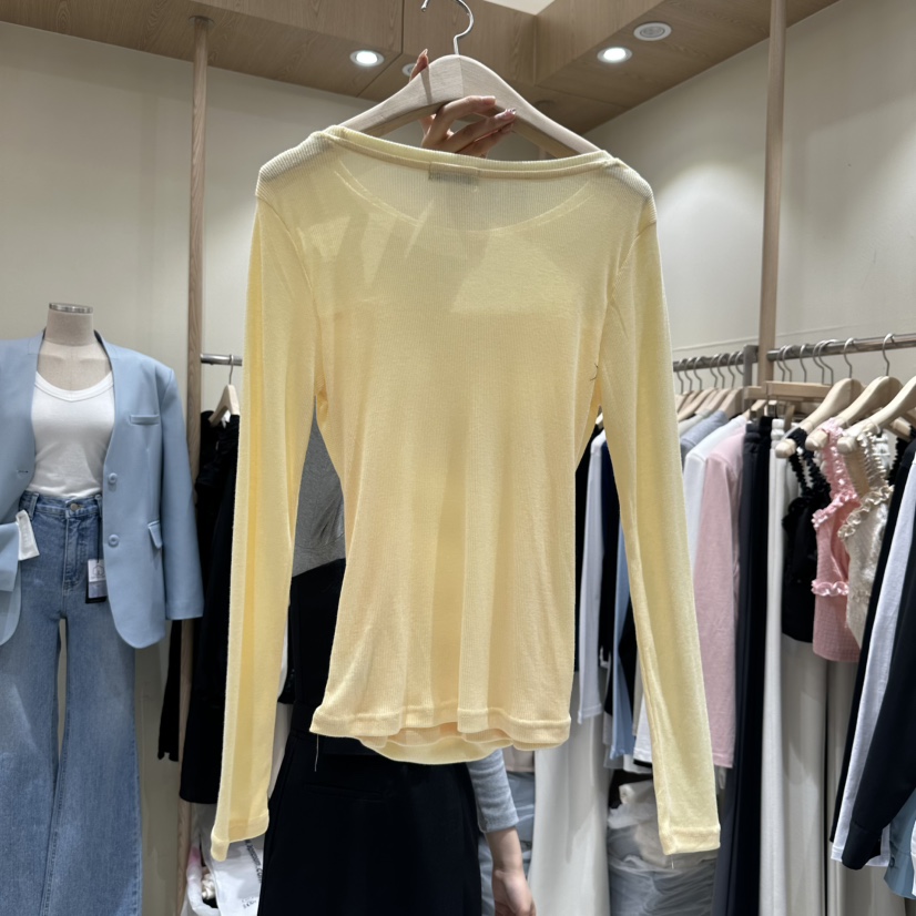 VINTAGE VIBE韓國直郵女士新品人氣職業真品推薦熱賣長袖T恤VINTAGE VIBE長袖T恤