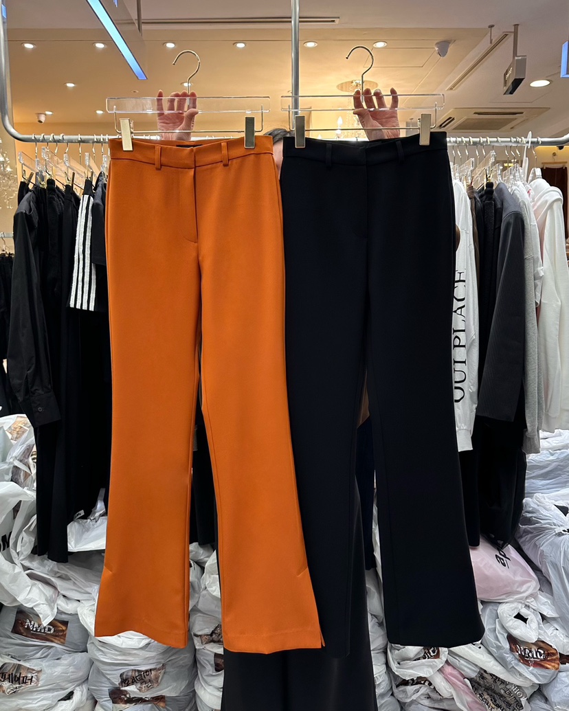WORK SHOP韓國直郵女裝新款休閑真品人氣熱賣25春夏休閑褲Work_shop休閑褲
