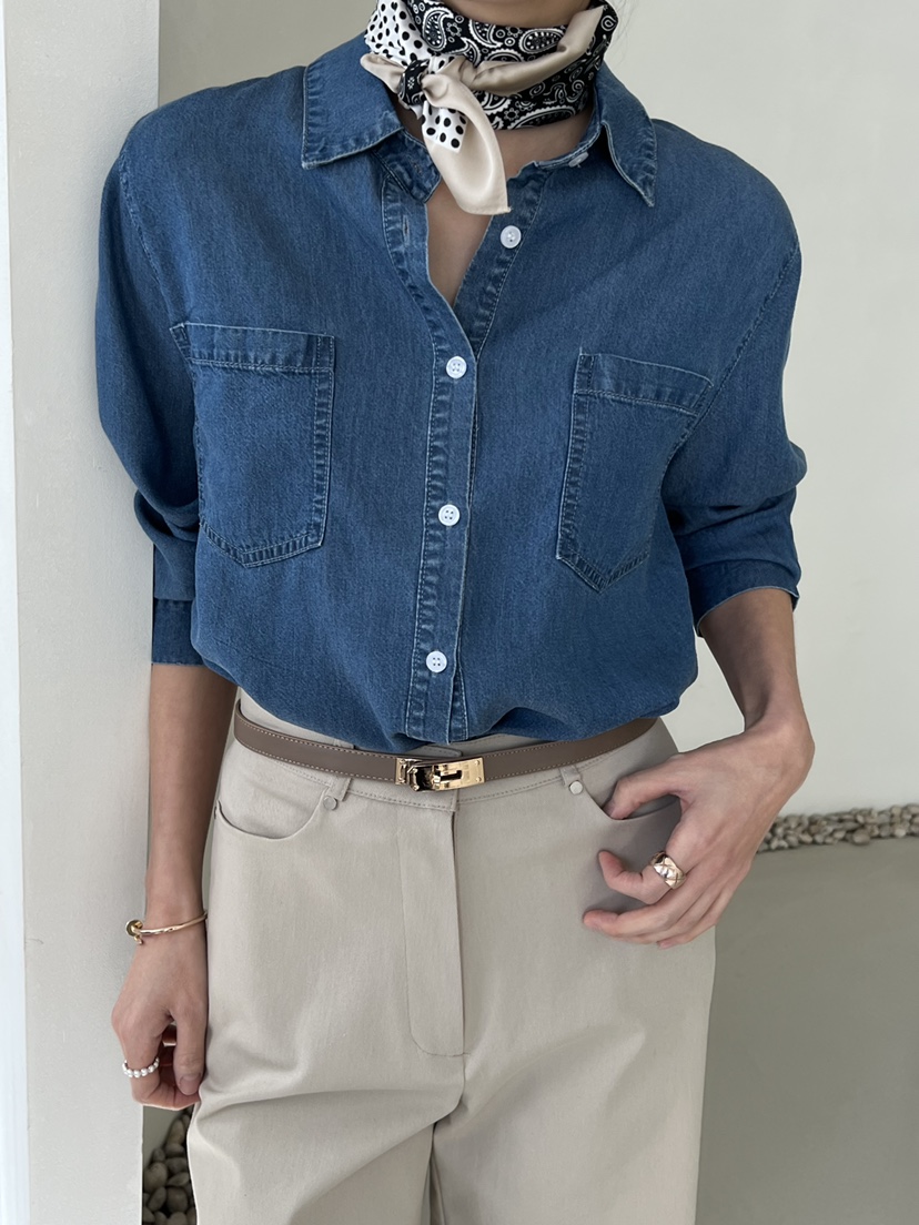 DEMAR東大門直郵女士新款人氣熱賣推薦休閑職業25春夏襯衫蕾絲衫DEMAR襯衫/蕾絲衫圖色2