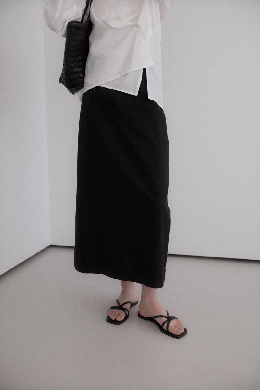 LONG PEAK東大門代購女裝新品推薦熱賣職業真品25春夏長裙LONG PEAK長裙