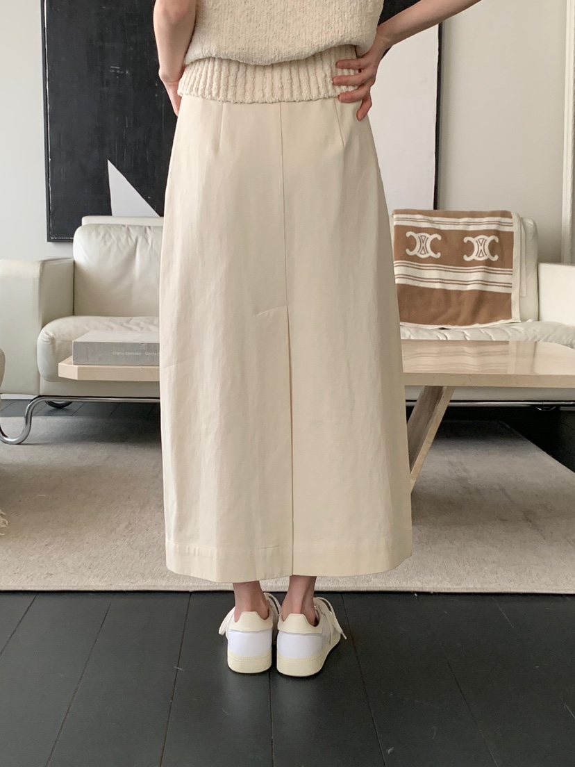 LONG PEAK東大門代購女裝新品推薦熱賣職業真品25春夏長裙LONG PEAK長裙