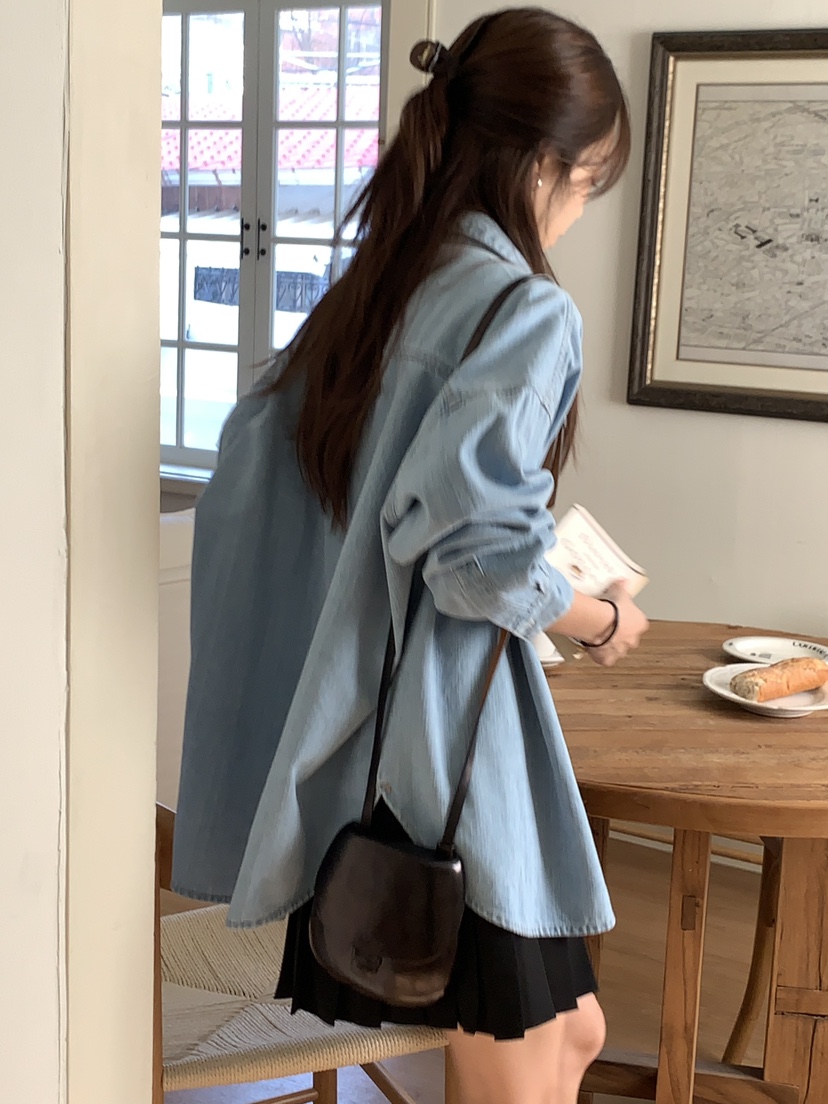 BAKING POWDER韓國直郵㊣女裝新款休閑時尚職業襯衫蕾絲衫BAKING POWDER襯衫/蕾絲衫