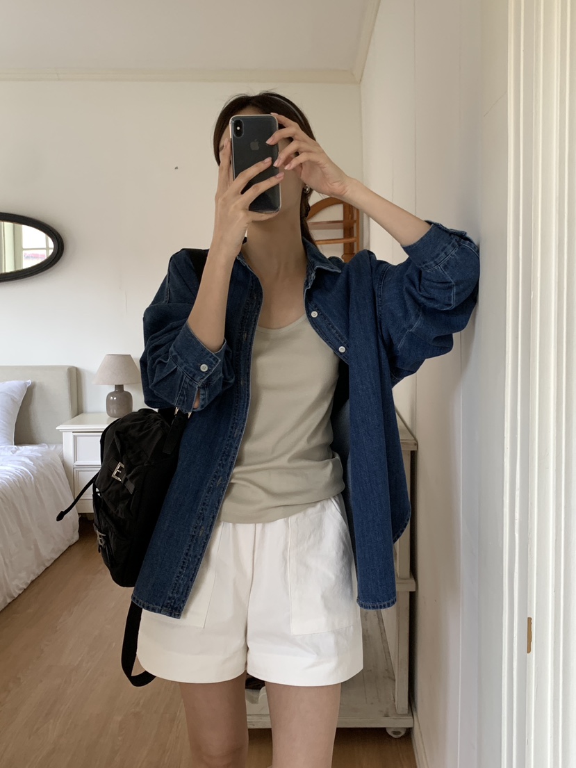 BAKING POWDER韓國直郵㊣女裝新款休閑時尚職業襯衫蕾絲衫BAKING POWDER襯衫/蕾絲衫