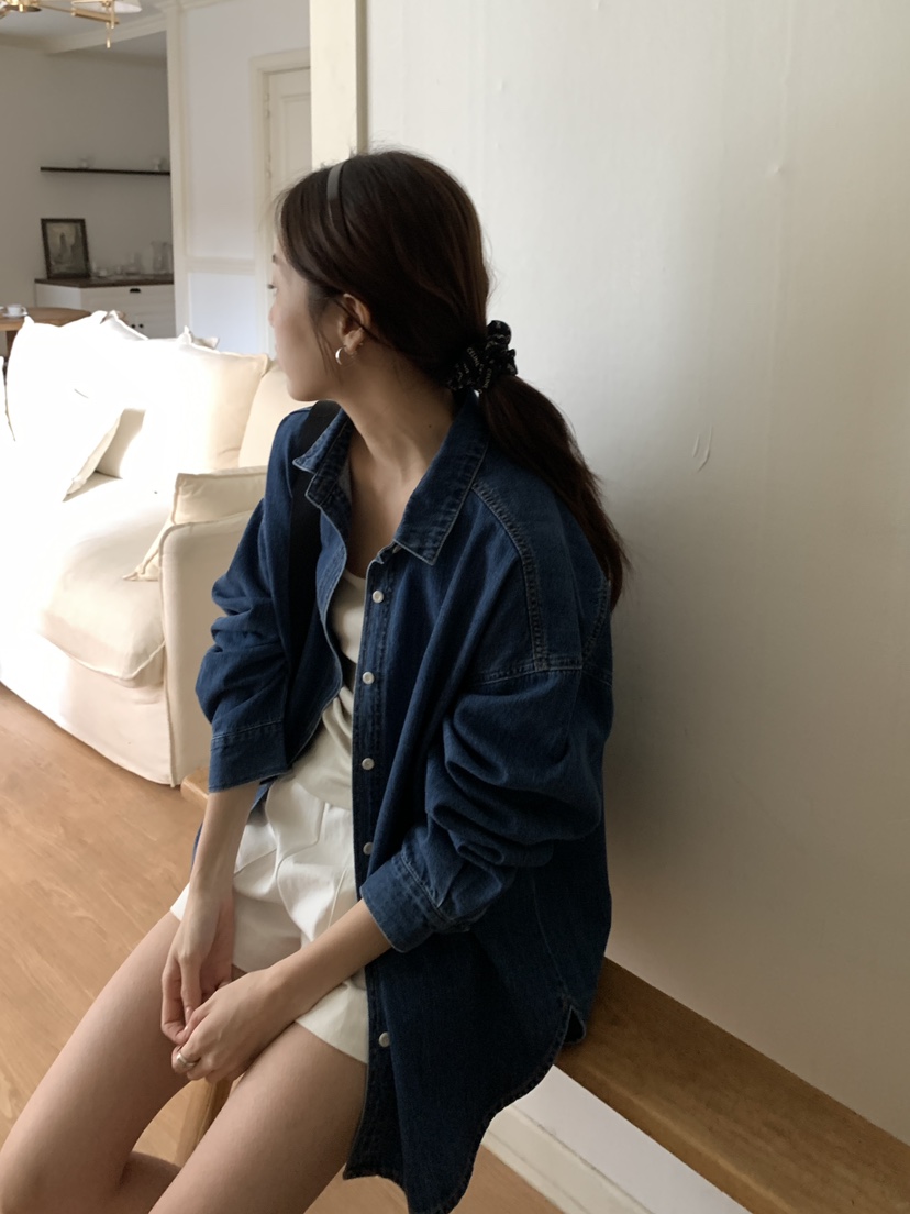 BAKING POWDER韓國直郵㊣女裝新款休閑時尚職業襯衫蕾絲衫BAKING POWDER襯衫/蕾絲衫