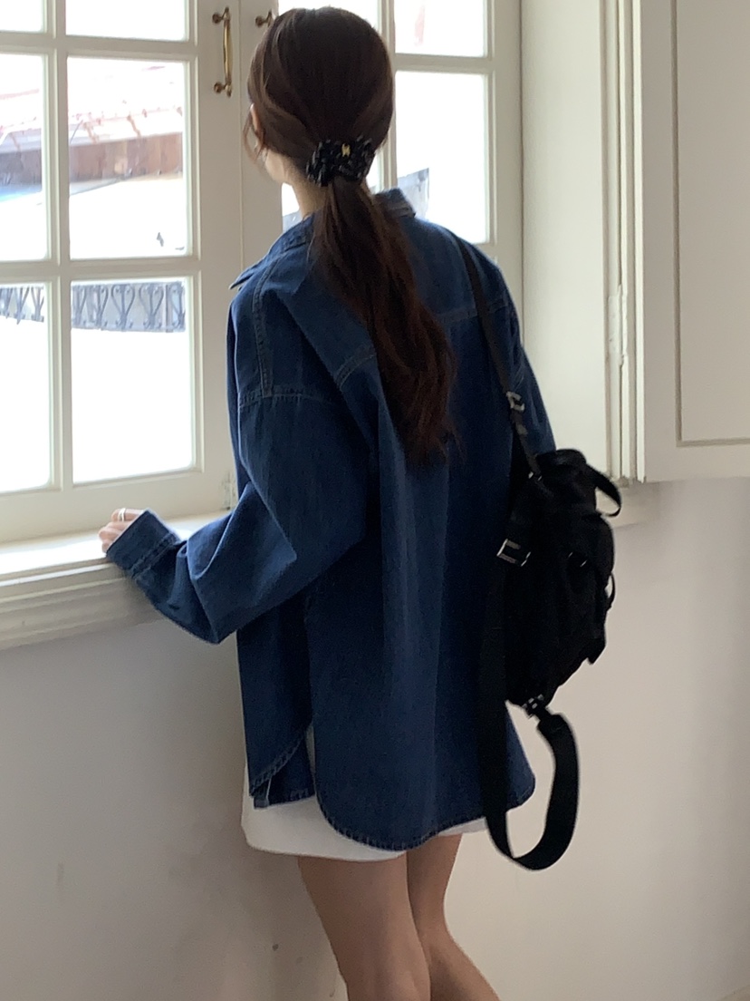 BAKING POWDER韓國直郵㊣女裝新款休閑時尚職業襯衫蕾絲衫BAKING POWDER襯衫/蕾絲衫