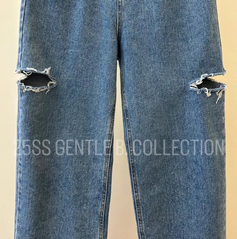 GENTLE B韓國直郵㊣東大門實拍女裝新品熱賣推薦職業牛仔褲GENTLE B牛仔褲