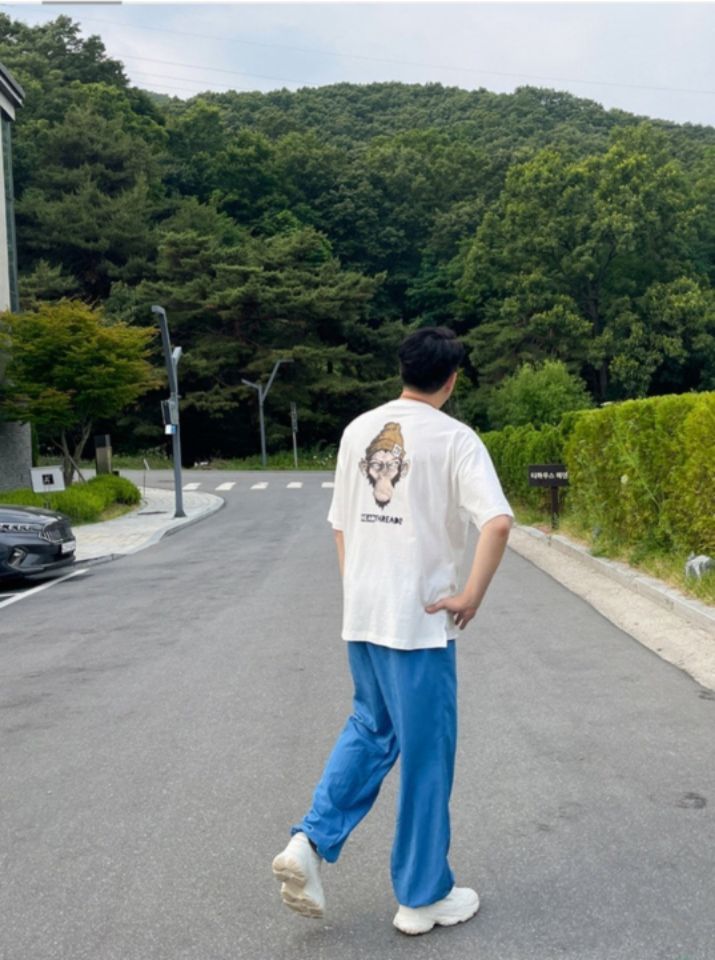 KHOON韓國直郵㊣女裝新款時尚人氣熱賣推薦職業休閑25春夏T恤KHOON-男裝T恤
