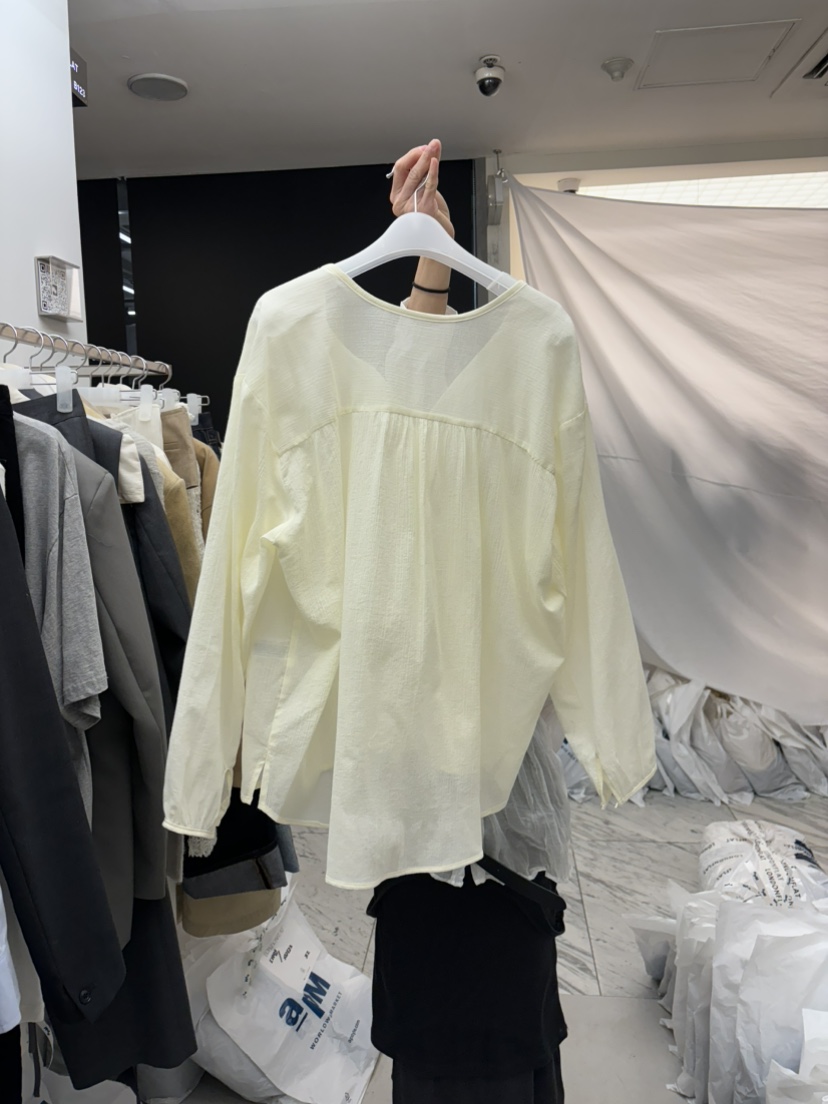 LONDON FLAT韓國㊣直郵東大門代購女裝新款人氣襯衫蕾絲衫LONDON FLAT襯衫/蕾絲衫