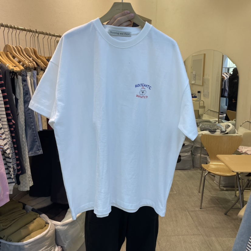 AND FLOYD韓國直郵㊣女裝新品25春夏熱賣推薦職業時尚人氣T恤stunning and FloydT恤圖色1