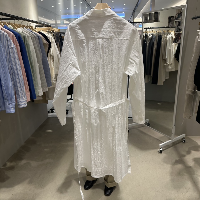 BOUTIQUE SEOUL-P韓國㊣直郵東大門代購女裝新品熱賣連衣裙含腰帶But ton/BOUTIQUE SEOUL連衣裙