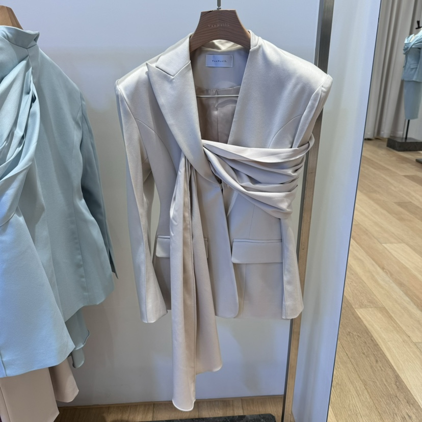 VAN NZILL直郵韓國代購㊣女裝新款休閑人氣25春夏西裝西服VAN NZILL西裝/西服圖色2