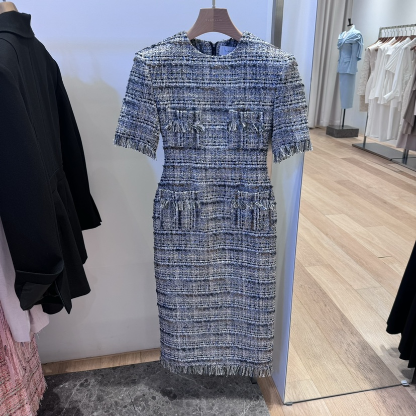VAN NZILL直郵韓國代購㊣女裝新品職業25春夏熱賣推薦連衣裙VAN NZILL連衣裙圖色2