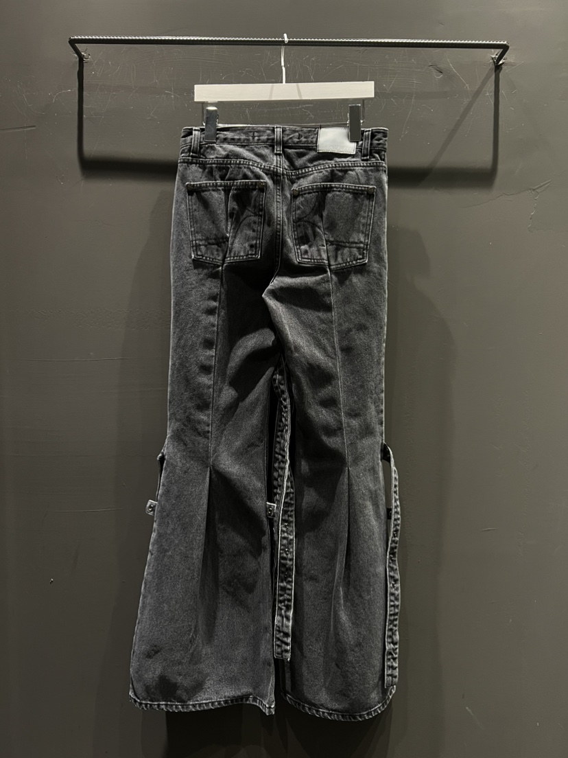 GATELESS直郵韓國代購㊣女裝新品25春夏職業熱賣休閑牛仔褲GATELESS牛仔褲