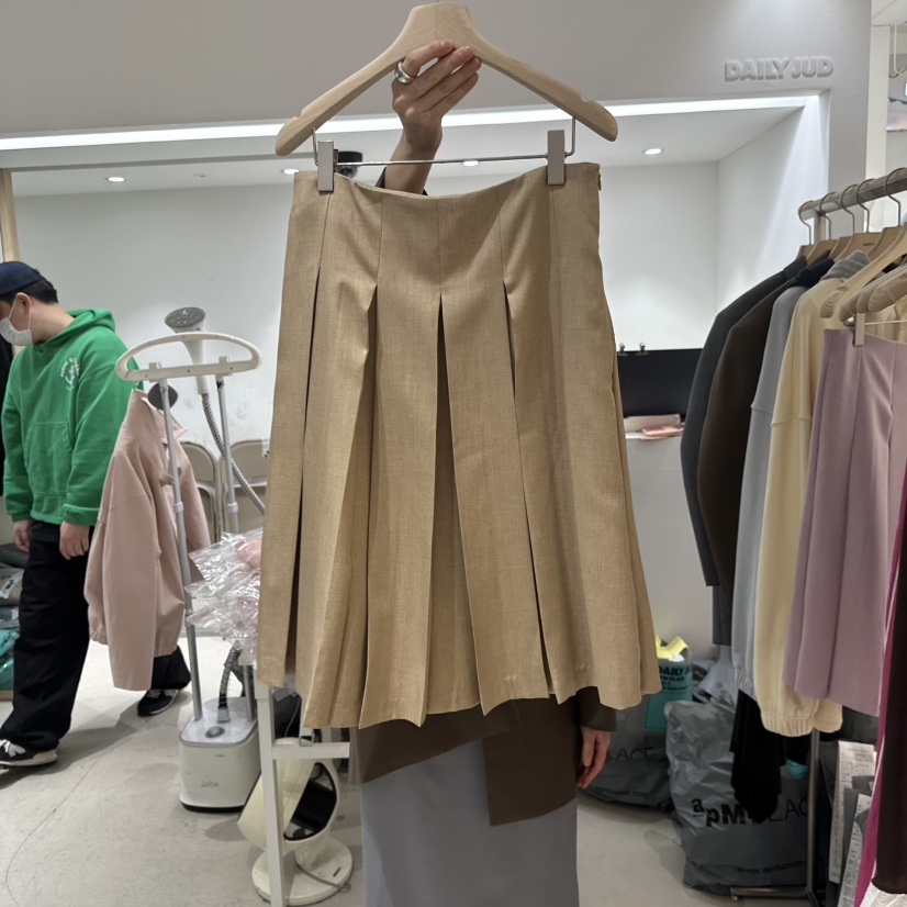 DAILYJUD直郵韓國代購㊣女裝新品25春夏熱賣推薦半身裙中短裙CONNAUGHT半身裙/中短裙