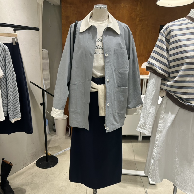 BOUTIQUE SEOUL-P韓國直郵㊣女裝新款時尚人氣25春夏夾克But ton/BOUTIQUE SEOUL夾克