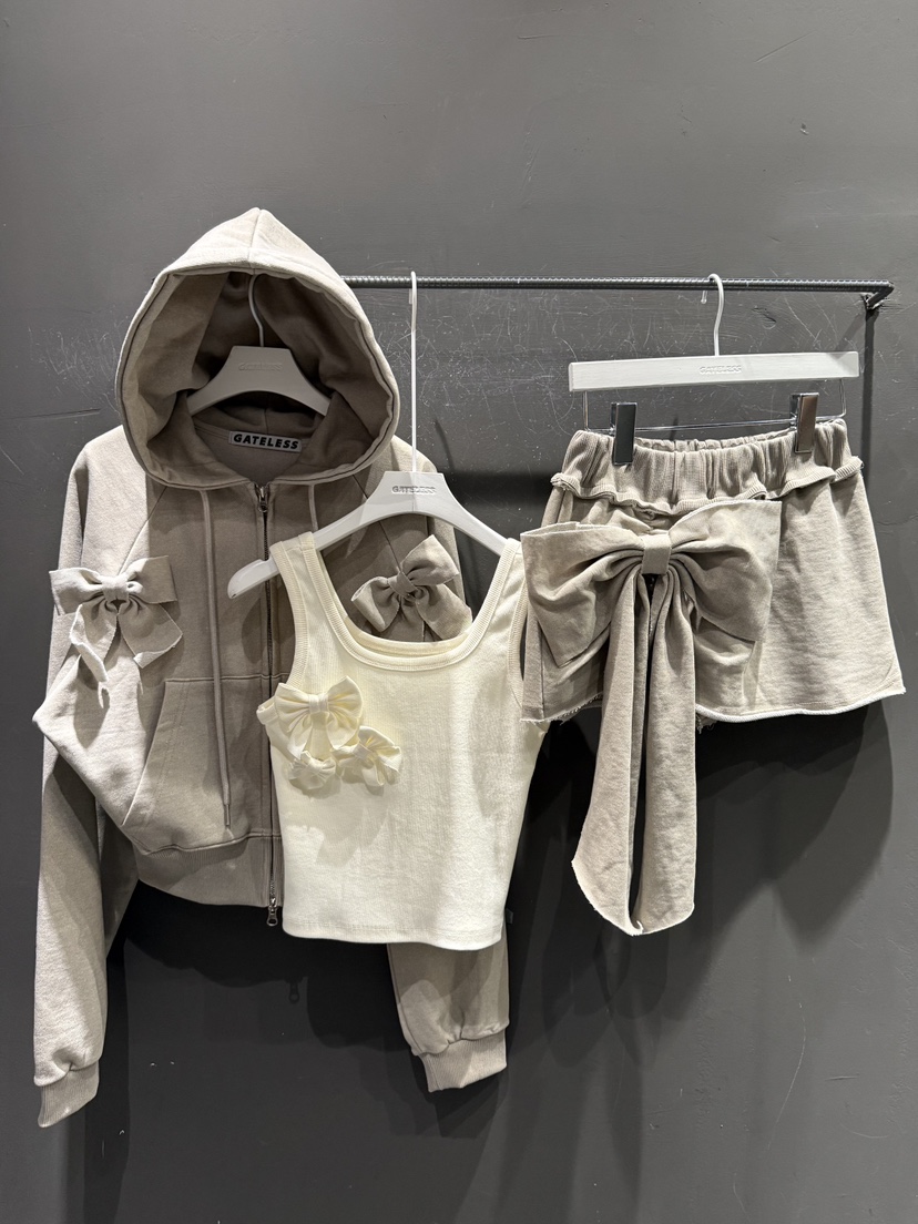 GATELESS韓國㊣直郵東大門代購女裝新品時尚25春夏人氣短裙GATELESS短裙