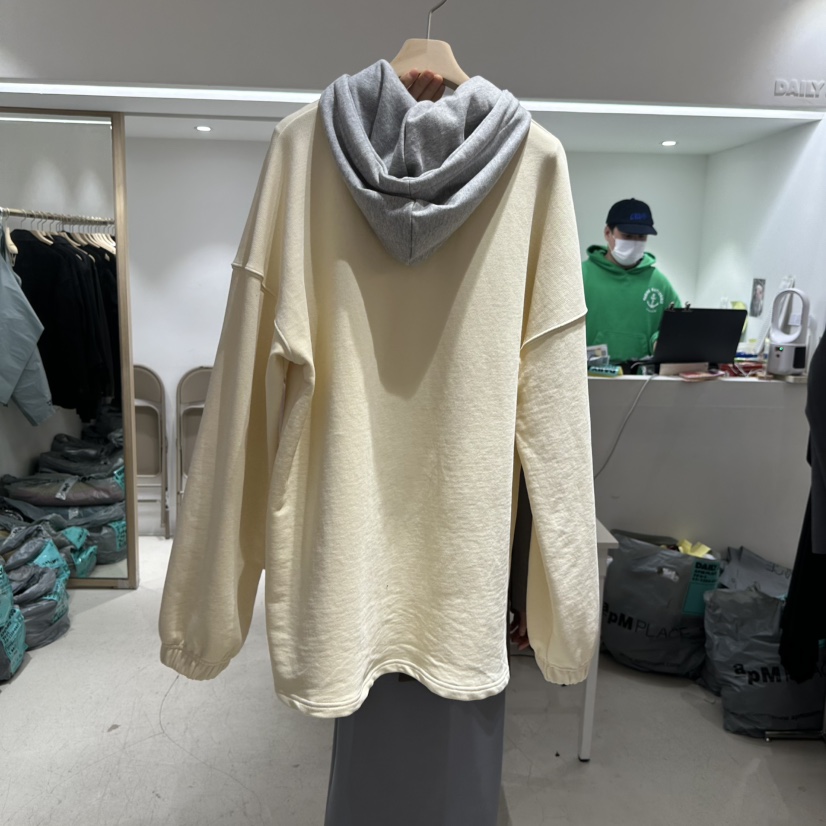 DAILYJUD韓國㊣直郵東大門代購女裝新品人氣休閑推薦25春夏衛衣CONNAUGHT衛衣