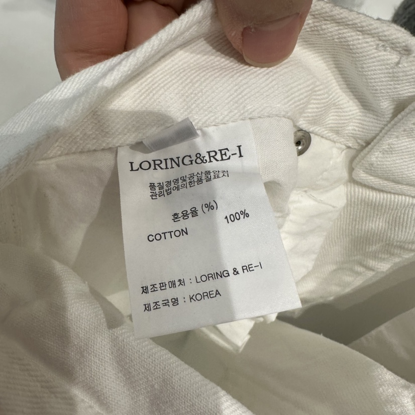 LORING RE I韓國直郵㊣東大門實拍女裝新品休閑推薦休閑褲LORING RE-I/BARE休閑褲