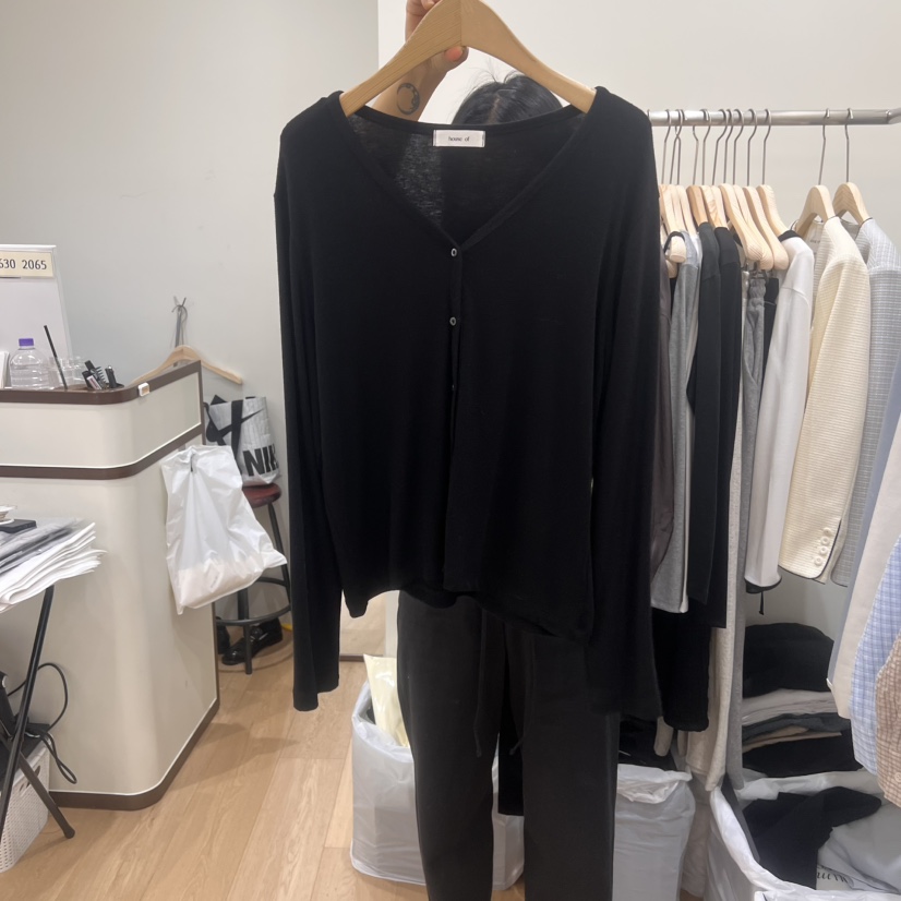 HOUSE OF/DE MERRY韓國直郵㊣東大門實拍女裝新品熱賣長袖T恤羊毛衫HOUSE OF/DE MERRY長袖T恤圖色3