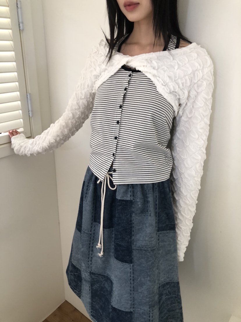 FLASH韓國直郵㊣女裝新品職業熱賣25春夏人氣休閑時尚長袖T恤I LOVE ME長袖T恤