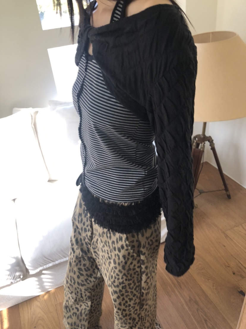 FLASH韓國直郵㊣女裝新品職業熱賣25春夏人氣休閑時尚長袖T恤I LOVE ME長袖T恤