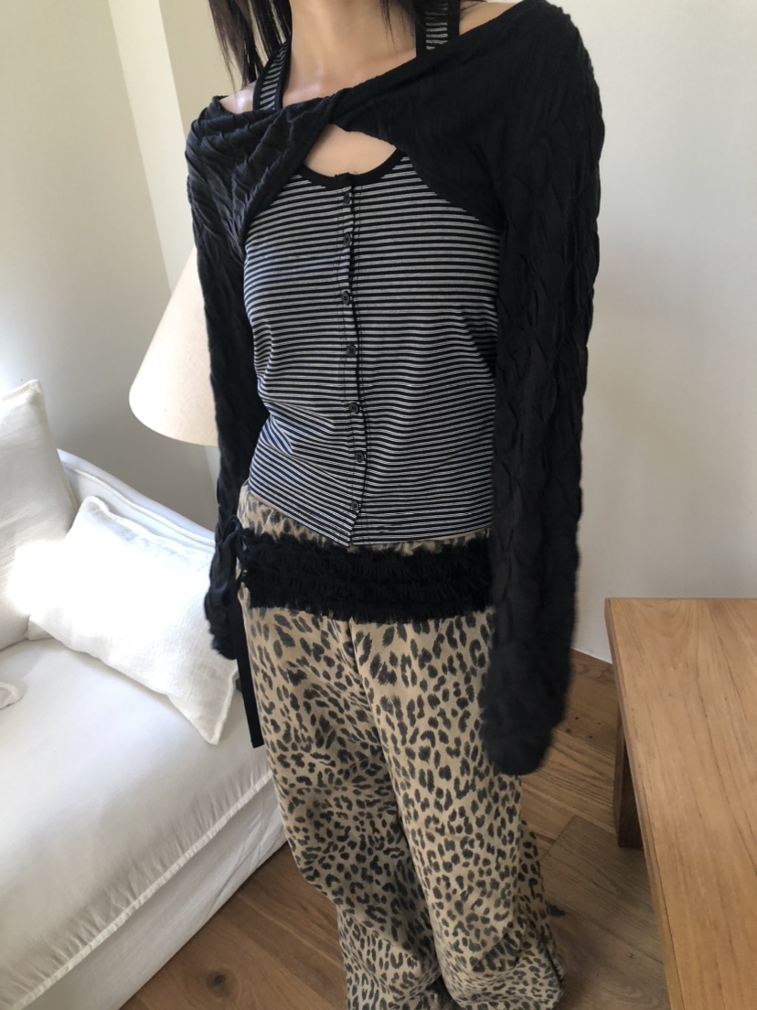 FLASH韓國直郵㊣女裝新品職業熱賣25春夏人氣休閑時尚長袖T恤I LOVE ME長袖T恤