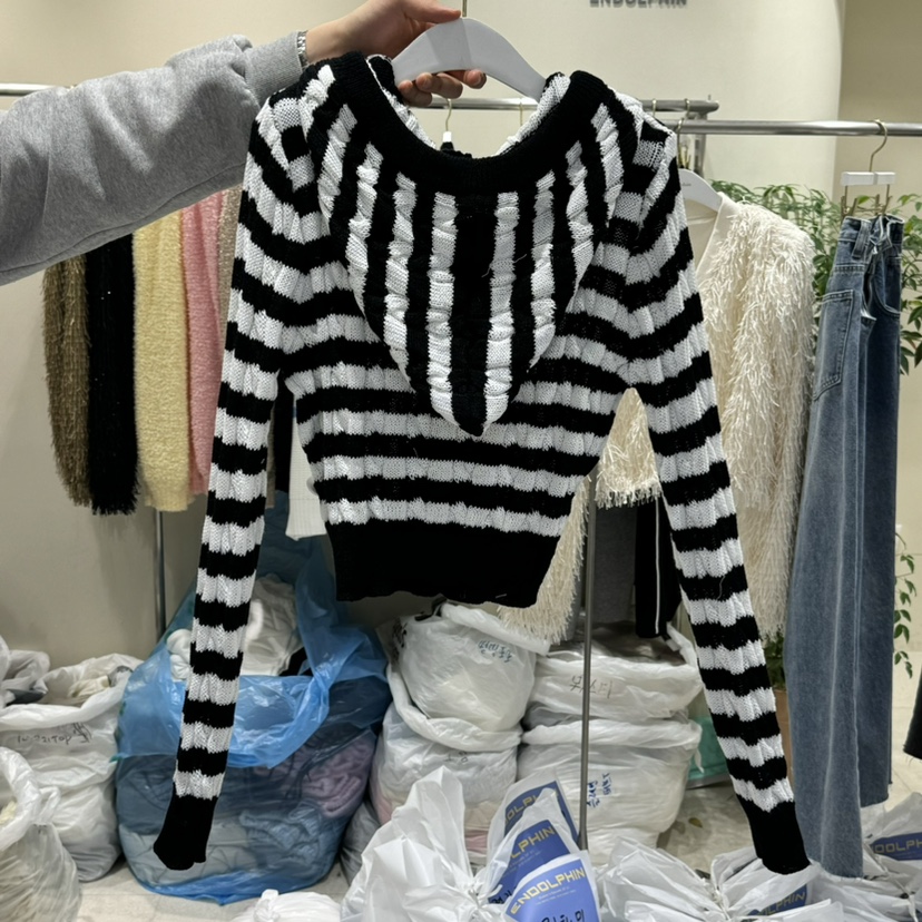 ENDOLPHIN韓國直郵㊣東大門實拍女裝新品推薦25春夏職業針織衫ENDOLPHIN針織衫