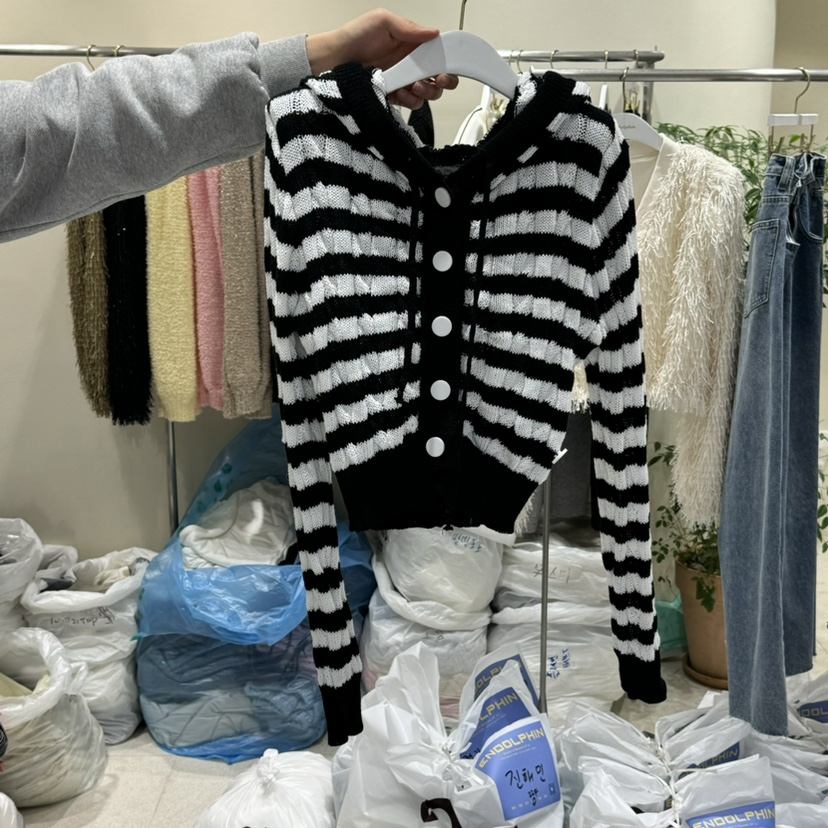 ENDOLPHIN韓國直郵㊣東大門實拍女裝新品推薦25春夏職業針織衫ENDOLPHIN針織衫圖色4