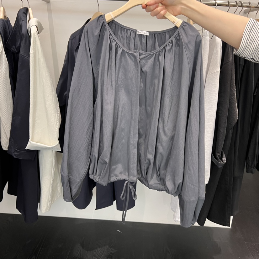 TAFFETA韓國直郵㊣女裝新品時尚職業熱賣推薦25春夏襯衫蕾絲衫TAFFETA襯衫/蕾絲衫圖色1