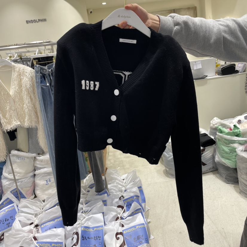 ENDOLPHIN韓國㊣直郵東大門代購女裝新品推薦25春夏職業針織衫ENDOLPHIN針織衫圖色4