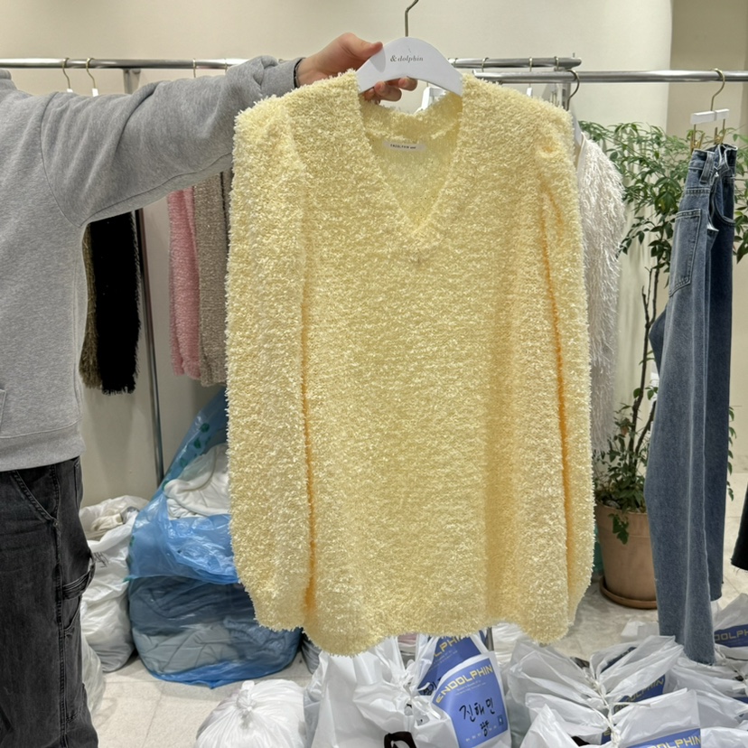 ENDOLPHIN韓國直郵㊣女裝新款人氣休閑時尚熱賣25春夏職業毛衣ENDOLPHIN毛衣