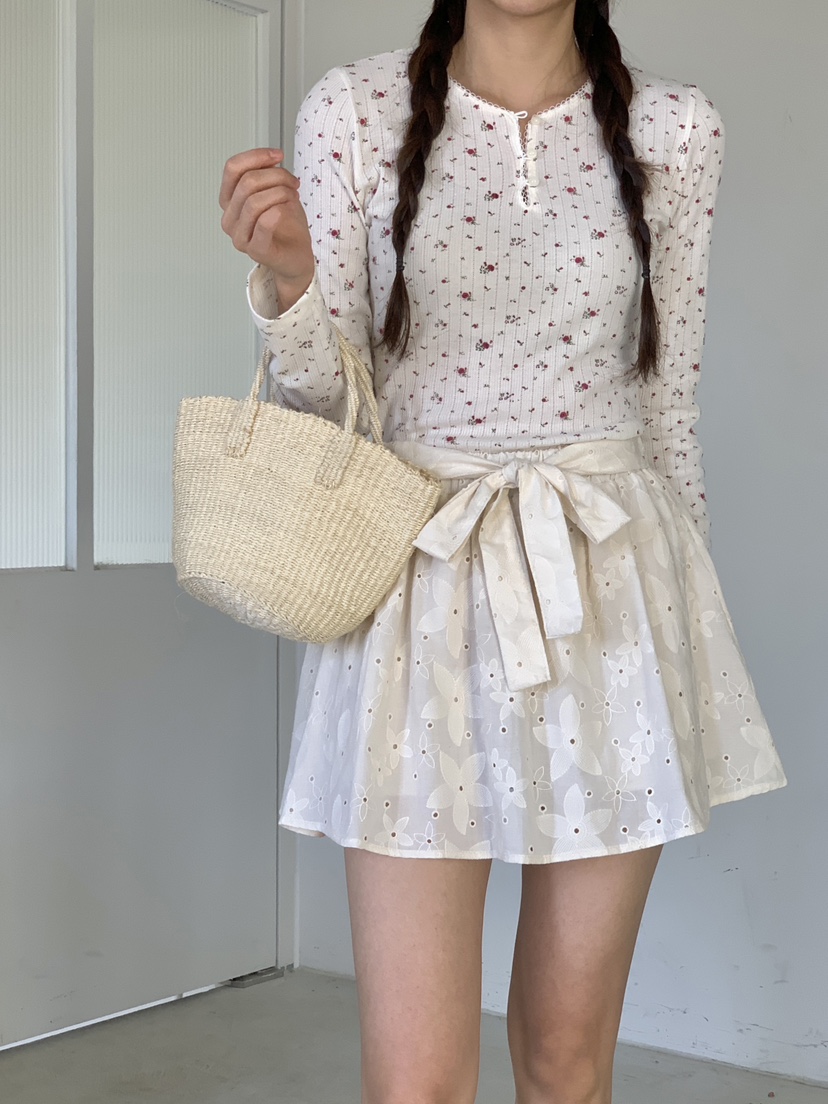 RE:OPENING東大門實拍女裝新品25春夏真品休閑時尚職業長袖T恤RE:OPENING長袖T恤